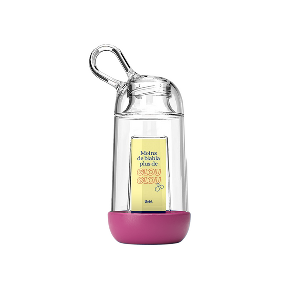 Mini Gobi Trinkflasche pink