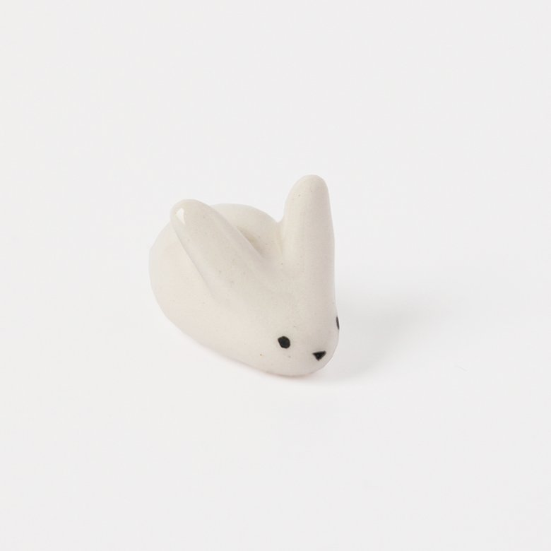 Mini-Kaninchen aus Keramik - Handgefertigt